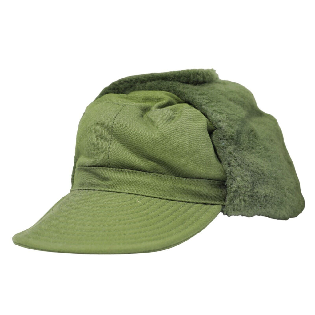 Swedish Army M59 Olive Green Winter Hat