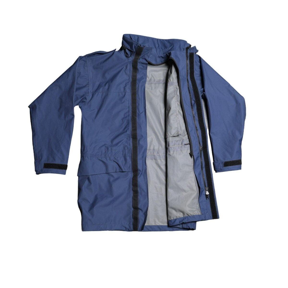 British Royal Air Force Blue Foul Weather Waterproof MVP Rain Jacket Pools Surplus Stores