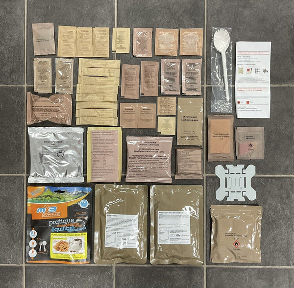 24hr British Army Style Ration Pack