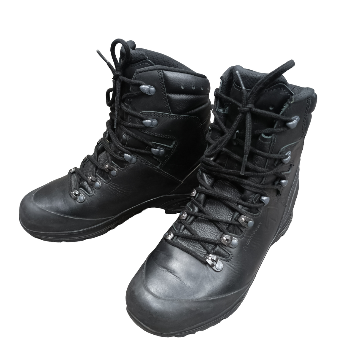 HAIX Commander GORE-TEX Black Leather Combat Boots Grade Used