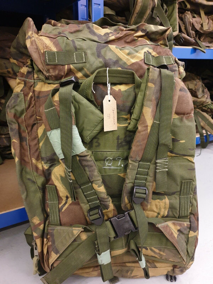 British clearance army rucksack