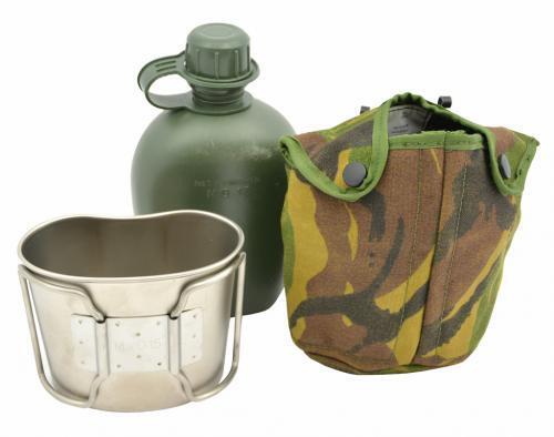 Dutch Army Water Bottle + Cup + Cover - [COVER POUCH]