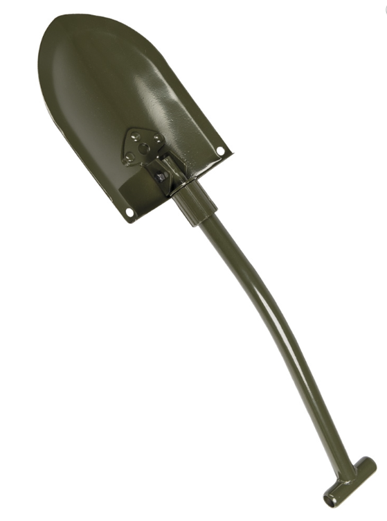 Mil-Tec Swedish Army Style Steel Folding Shovel Outdoor Survival Tool Spade