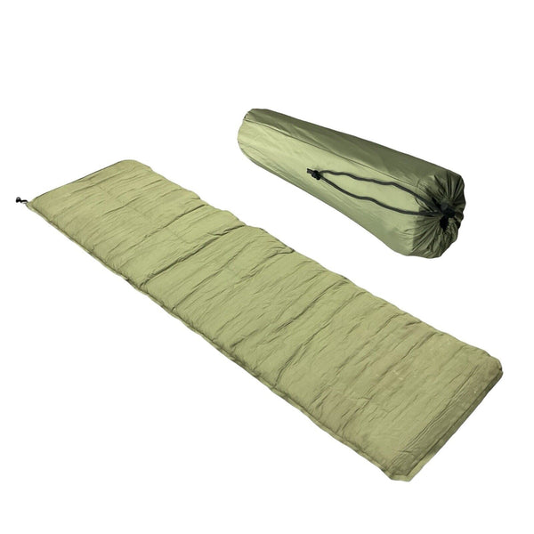 Dutch Army Issue Trangoworld Self-Inflating Camping Roll Mat Green Cover