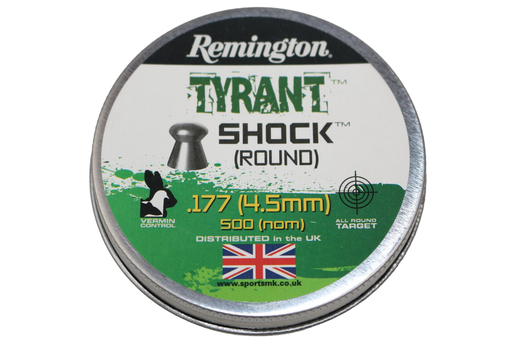 Remington Tyrant Shock Round .177 Pellets