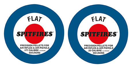 SMK Spitfires Flat Pellets .177 & .22