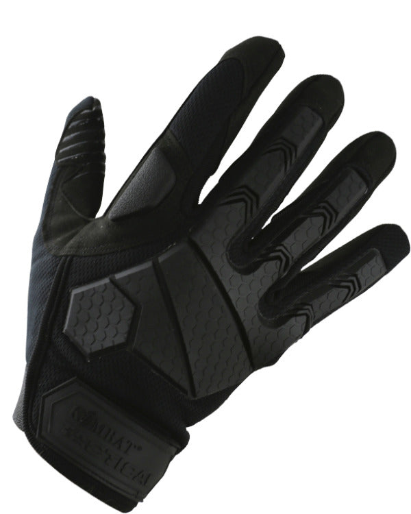 Black Kombat Alpha Tactical Gloves with palm reinforcments