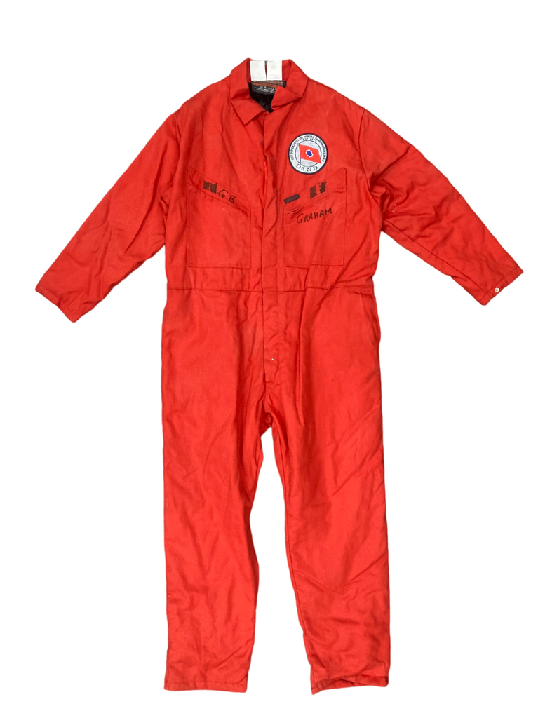 Flamemaster DSND Oceantech Flame Resistant Anti-Static Work Coverall Red [OAO96]