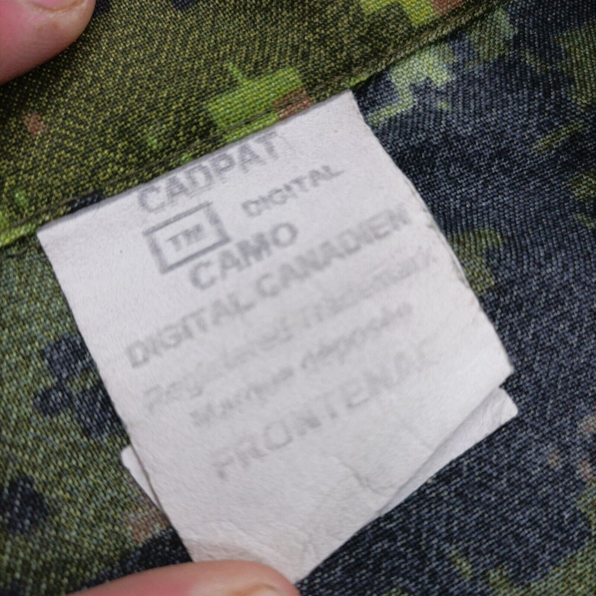 Camo Cadpat Digital Canadian Combat Milcot Shirt - Army Supply Store  Military