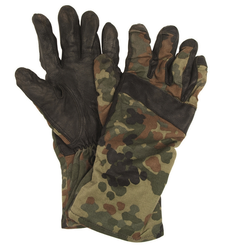 German Army Flecktarn Combat Gloves