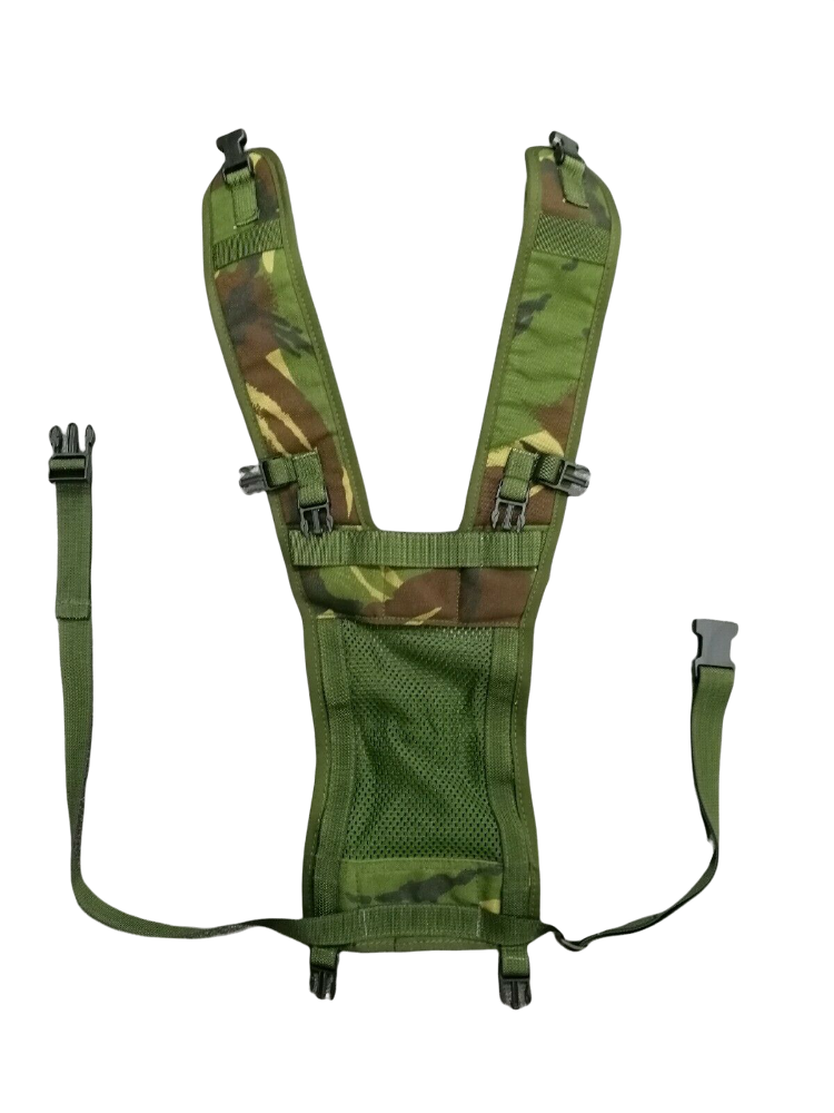 British Army DPM Camouflage Yoke Side Pouch with adjustable straps