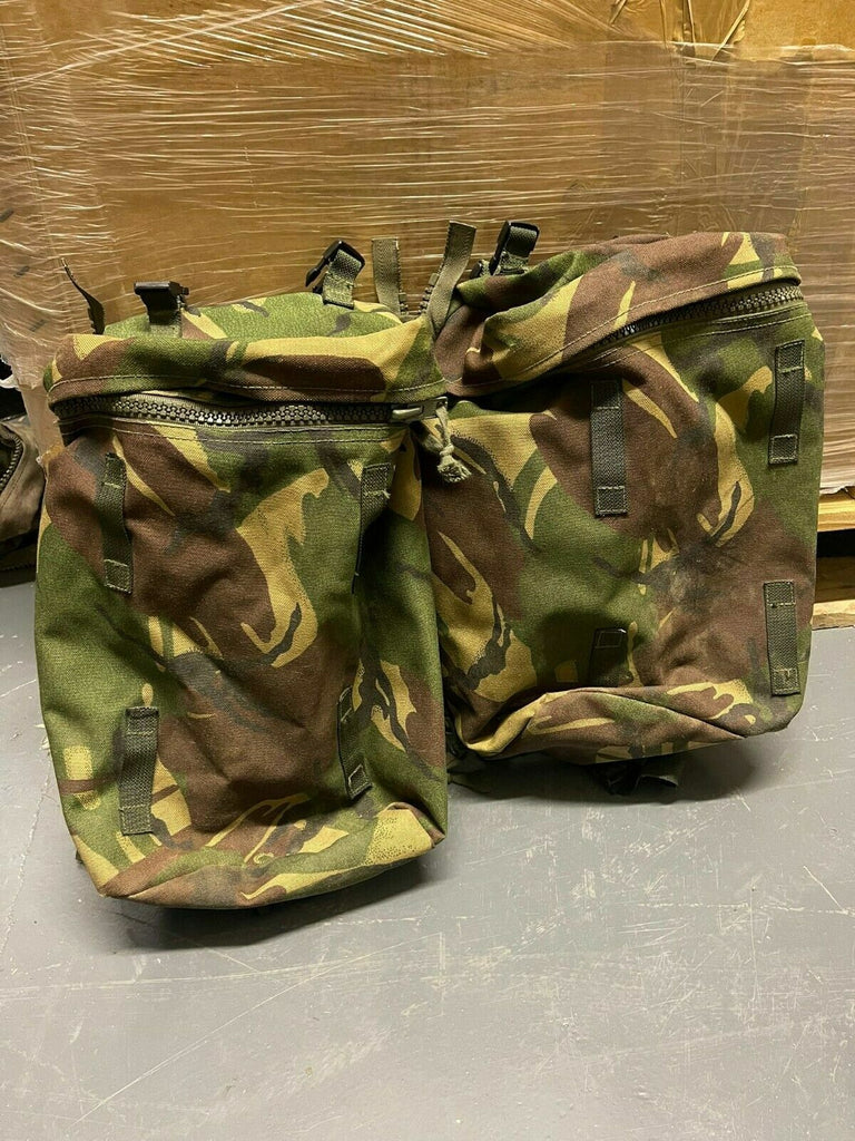 British Army DPM Side Pouch Pair with heavy duty zips