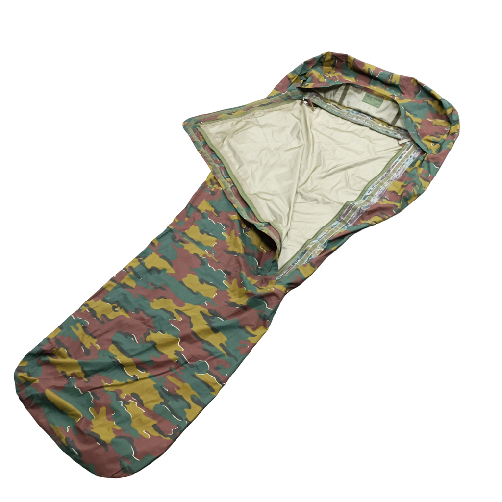 Belgian Army Jigsaw Camouflage Goretex Bivi Bag / Sleep System