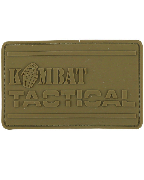 Kombat PVC Tactical Patch - Coyote