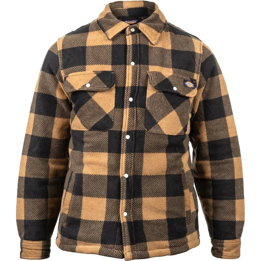 Dickies Portland Khaki Lumberjack Style Shirt 