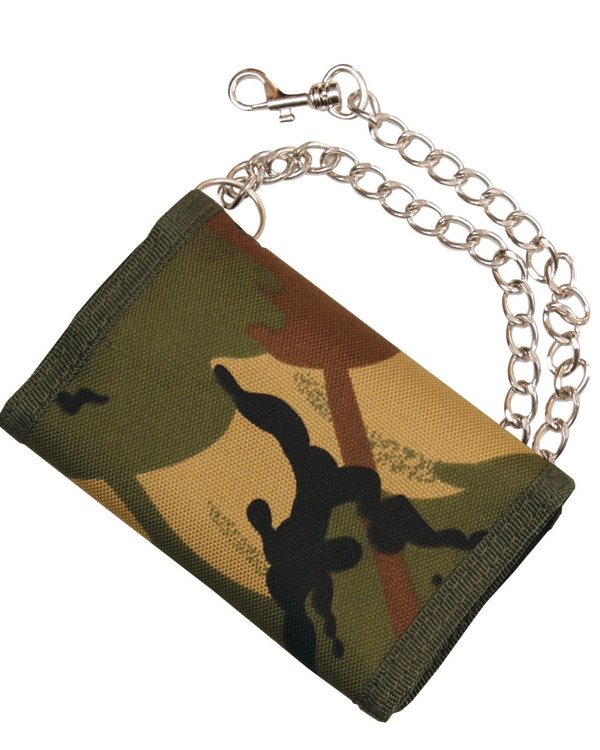 DPM Camo Military Wallet with key chain
