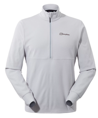 Berghaus Ryten Half Zip Fleece - Light Grey