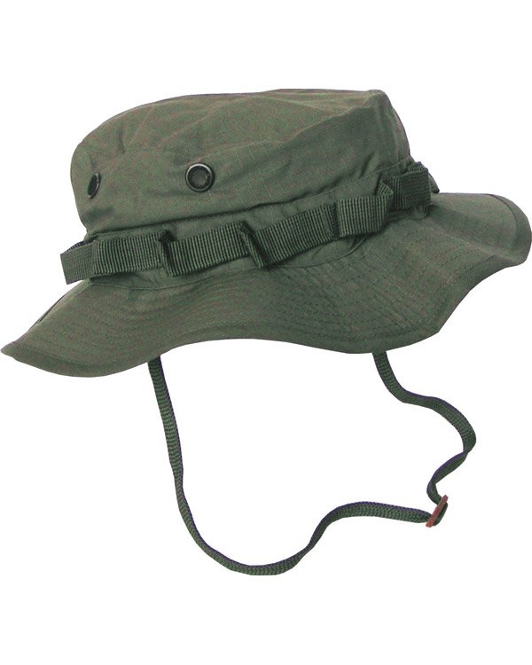 Kombat Boonie Hat - US Style Jungle Hat - Green