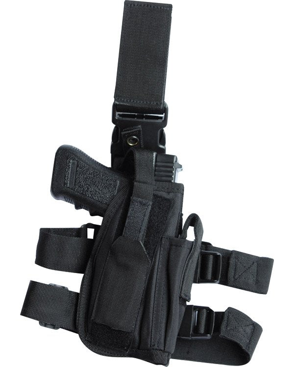 Kombat Tactical Leg Holster - Black
