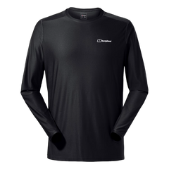 Berghaus 24/7 Tech Tee Long Sleeve Crew Top - Black