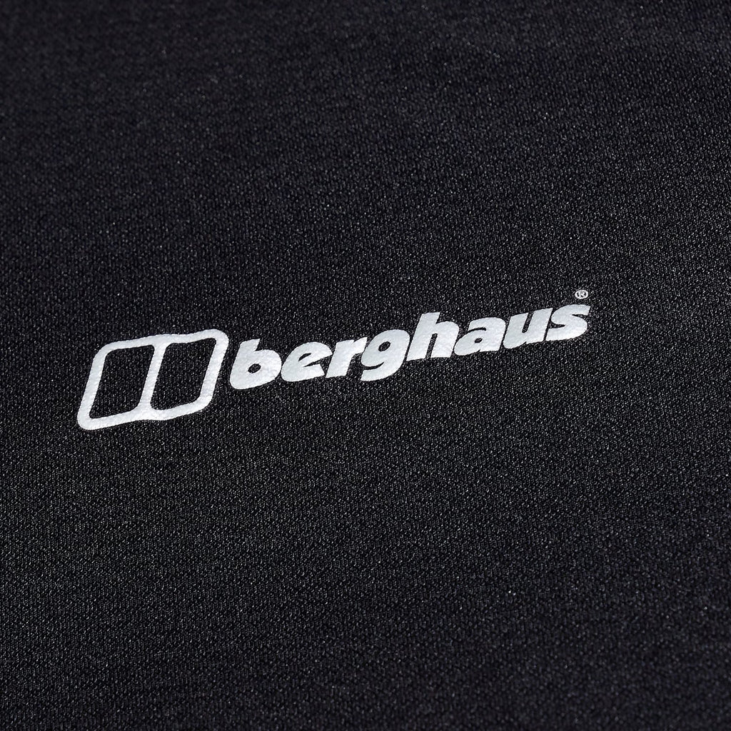 Berghaus 24/7 Tech Tee Long Sleeve Crew Top - Black