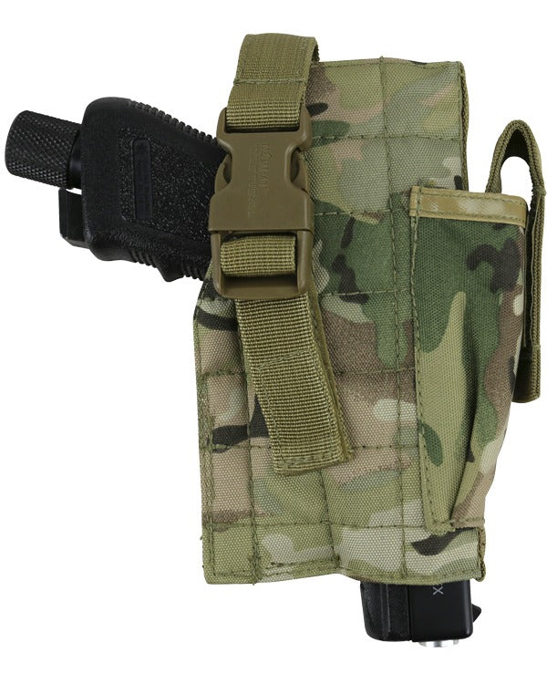 Kombat Molle Gun Holster with Mag Pouch - BTP