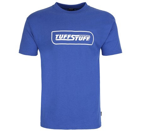 Tuff Stuff Blue Logo Cotton T-Shirt