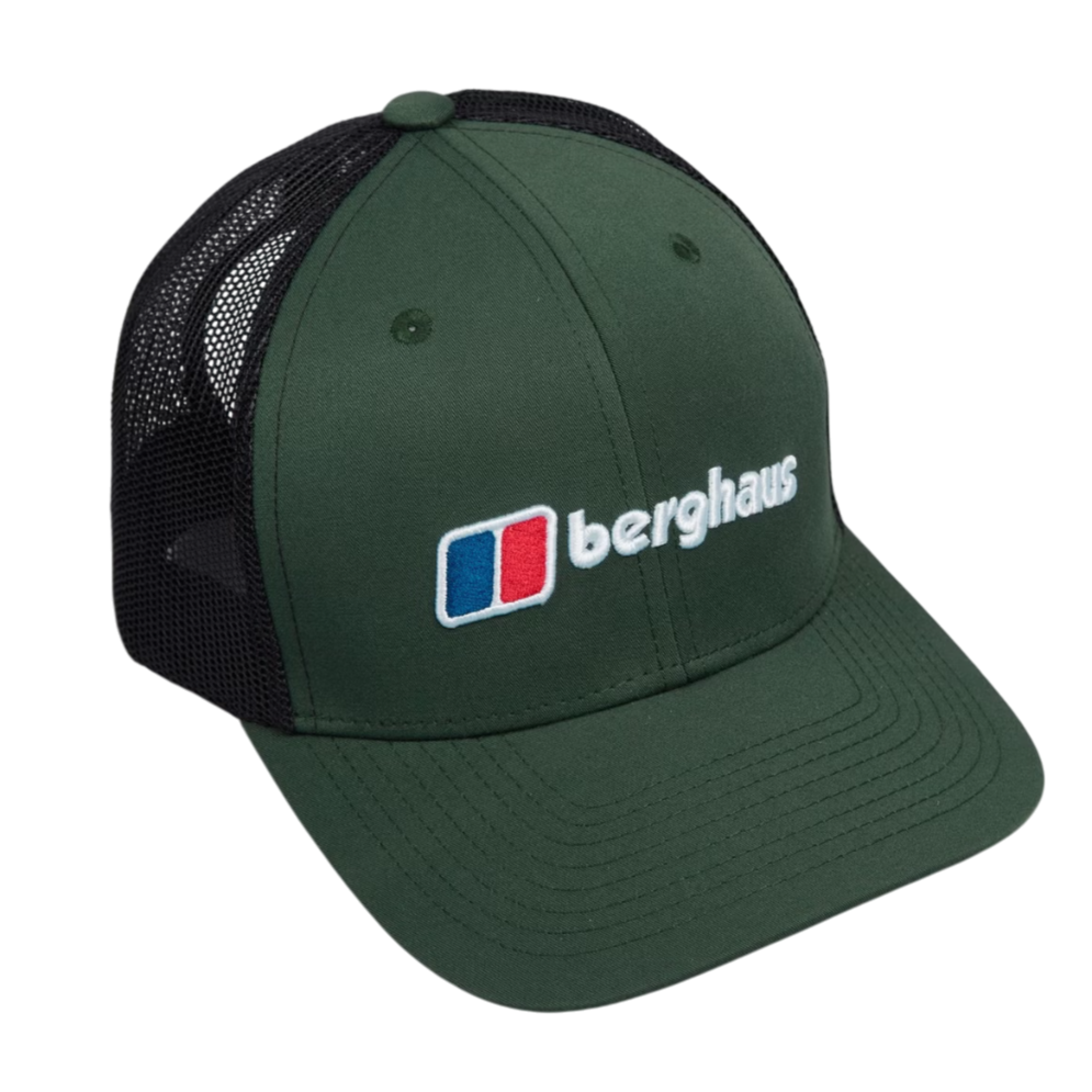 Berghaus Logo Recognition Trucker Cap - Dark Green