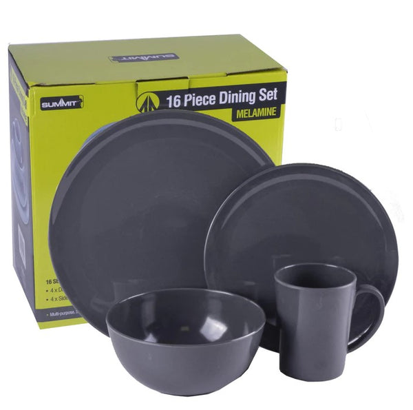 Summit 16 piece Melamine Dining Set