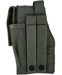 Kombat Molle Gun Holster with Mag Pouch - Olive Green