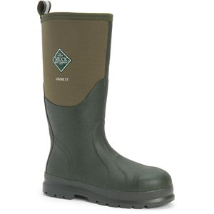 Muck Boot Chore Steel Toe Wellington Boot - Green