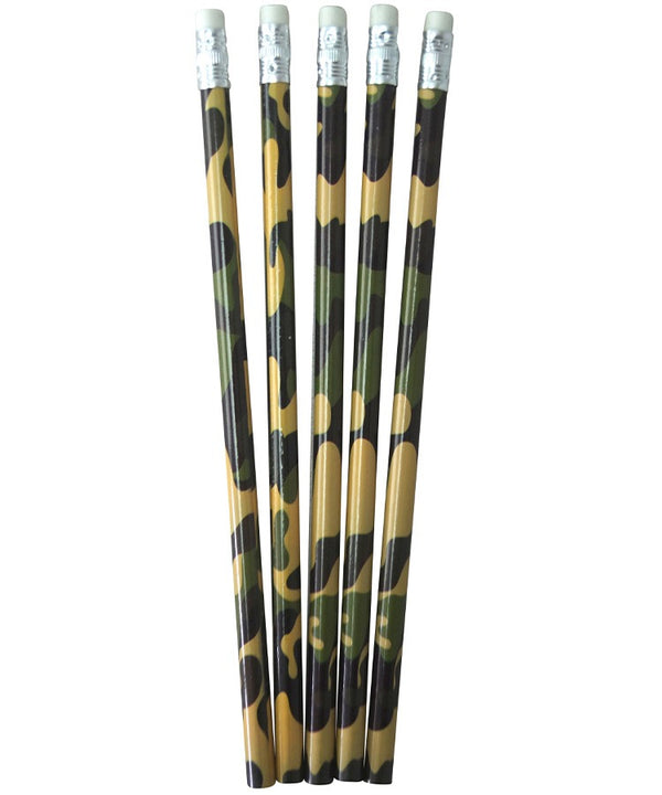 Kombat Camo Pencils - Pack of 5