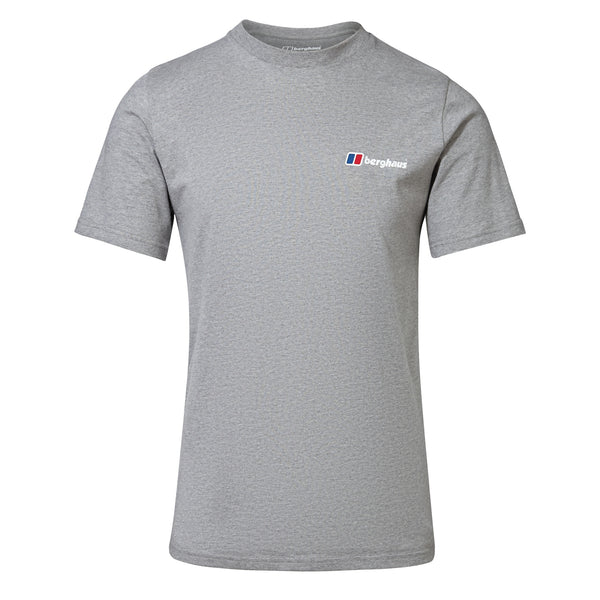 Berghaus Organic Front & Back Logo T-Shirt - Grey