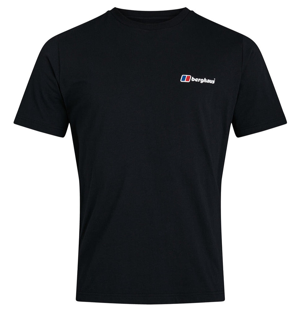 Berghaus Organic Front & Back Logo T-Shirt - Black