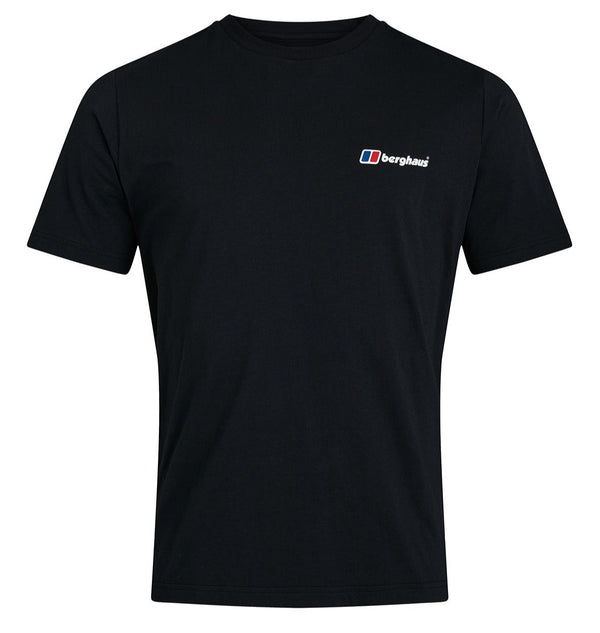 Berghaus Organic Front & Back Logo T-Shirt - Black