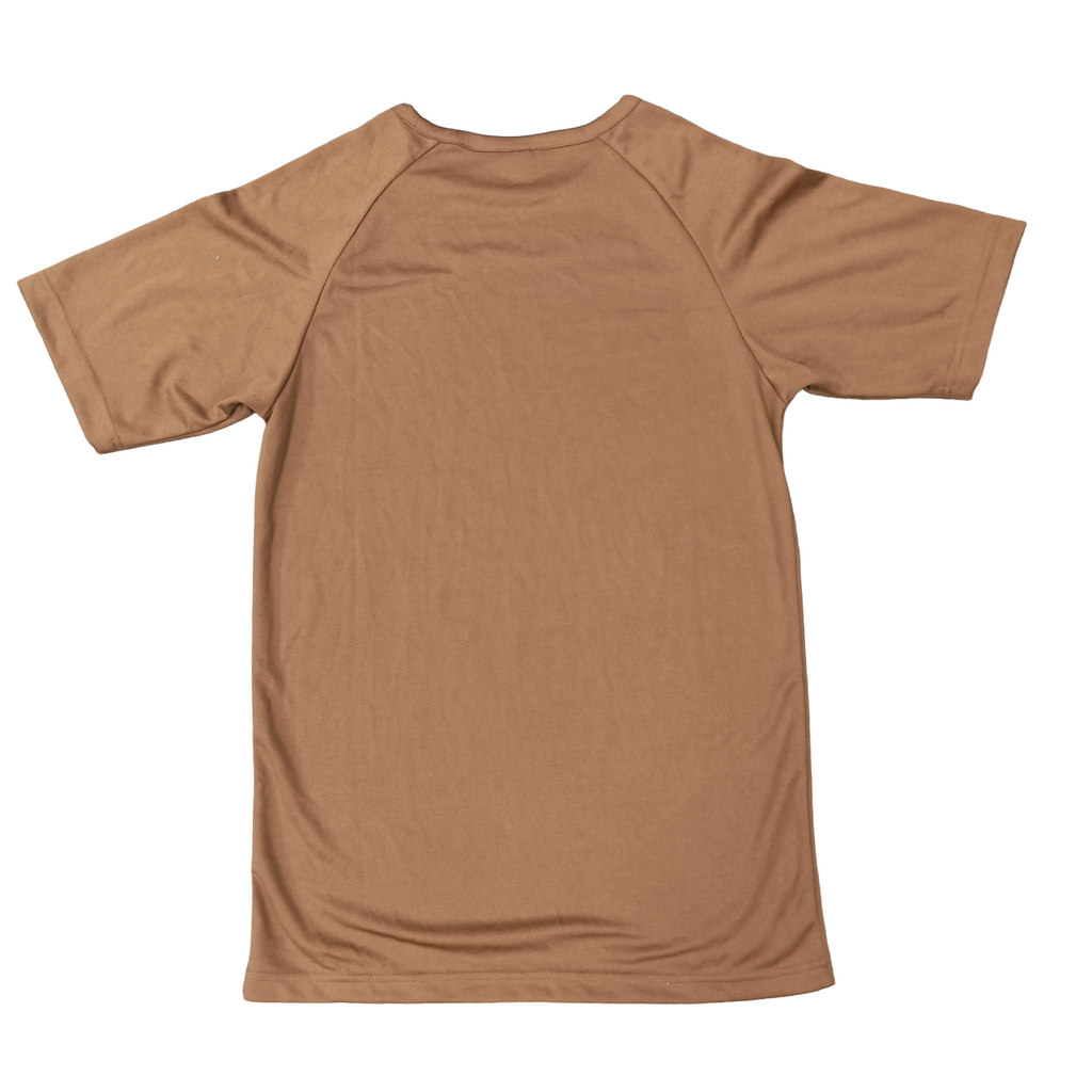 coyote brown moisture wicking shirt