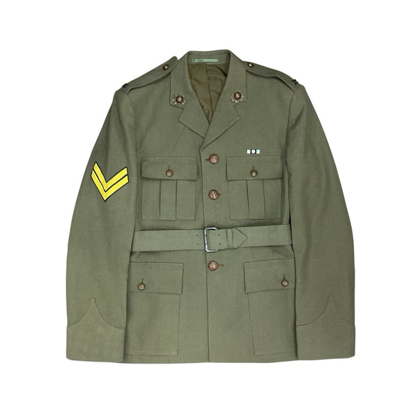 Genuine British Army Royal Marines No.5 Belted Dress Tunic Lovat [DR220]0