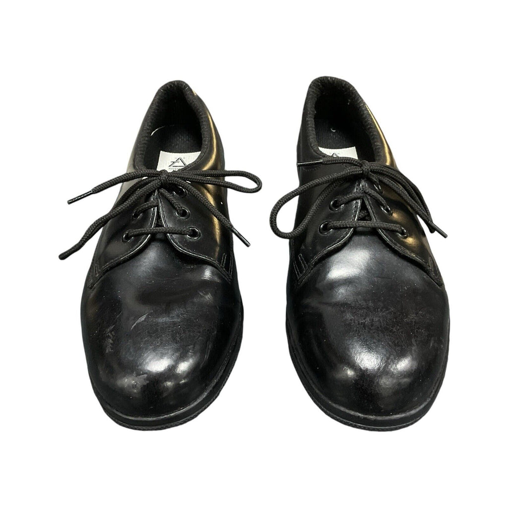 British Army Black Leather Work Shoes (JN108)