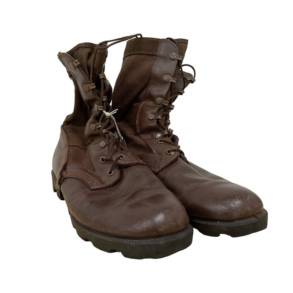 British Army Wellco Brown Jungle Warm Weather Combat Boots - UK Size 9M [JN77]