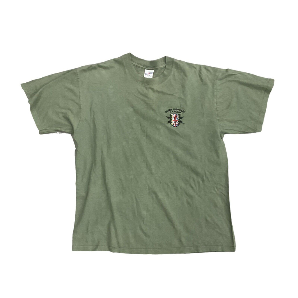 British Army Bomb Disposal Regiment T Shirt Olive - Size XL [RG35]