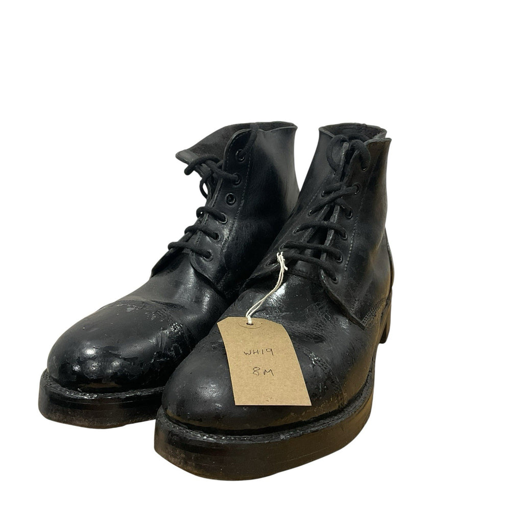 Genuine British Army Ammo Drill Parade Uniform Dress Boots UK 8M [WH19]0