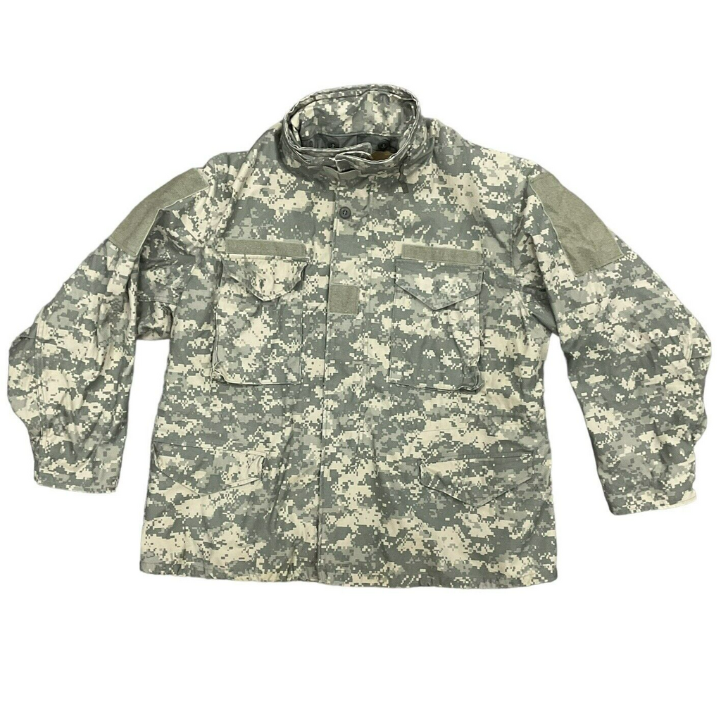 US Army M65 Jacket ACU Field Coat Universal Digital Camo X-LARGE / SHORT [JR201]
