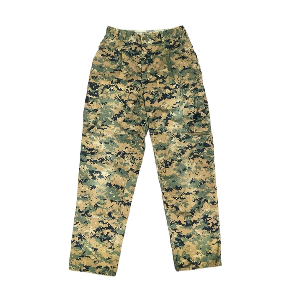 USMC MARPAT Camo Trousers W28 L31 [LE11]