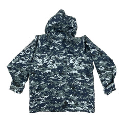 US Navy Blue Digital Camo GORE-TEX ECW Parka - MED-XSHORT [JR304]