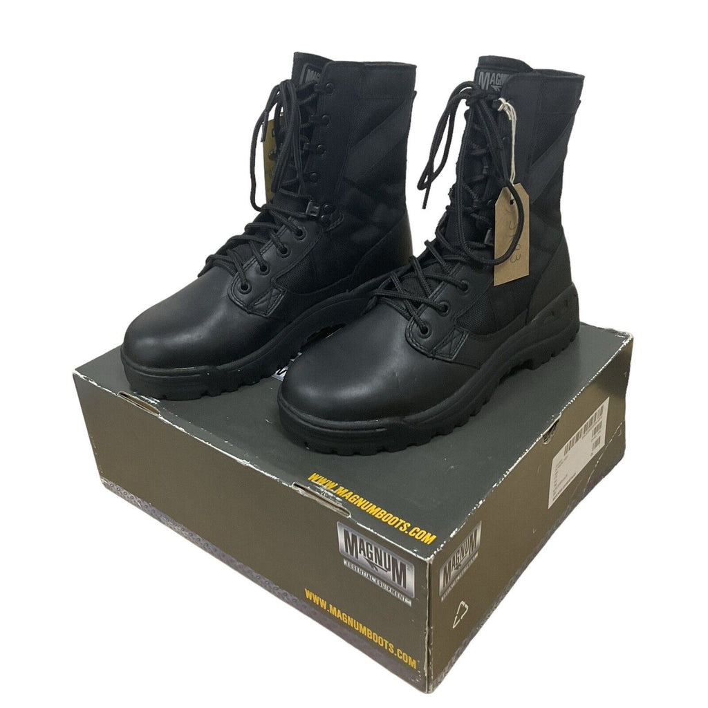 British Army Black Magnum Lightweight Patrol Boots Size 7 - NEW  [JN93]
