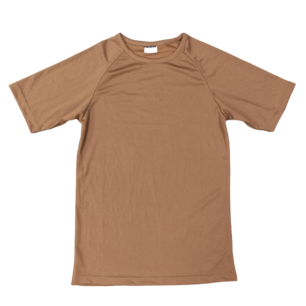 Dutch Army Brown Self-Wicking  T-Shirt  [T28]