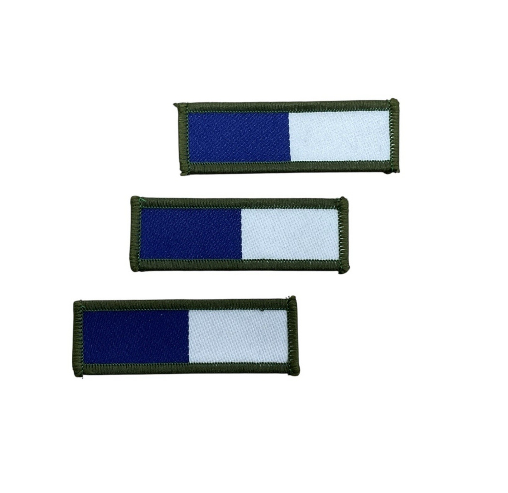 x3 Royal Signals Tactical Recognition Flash TRF Patch Unissued0
