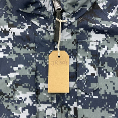 US Navy Blue Digital Camo GORE-TEX ECW Parka - MED-XSHORT [JR304]