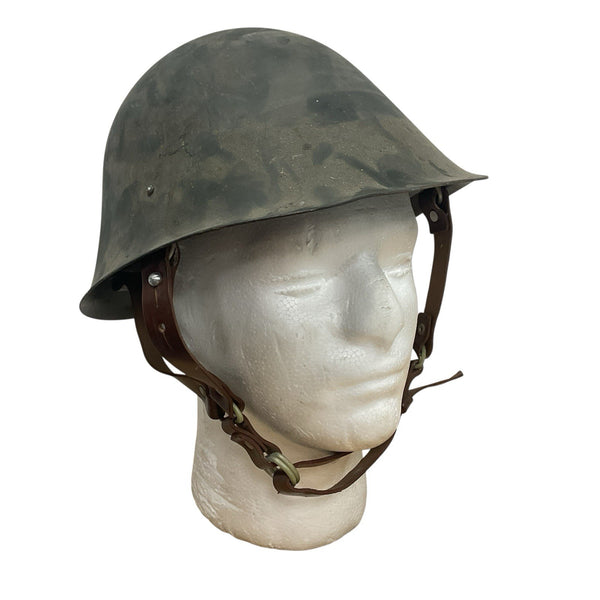 Genuine Romanian Army M73 Steel Combat Helmet Cold War Militaria Army Surplus0