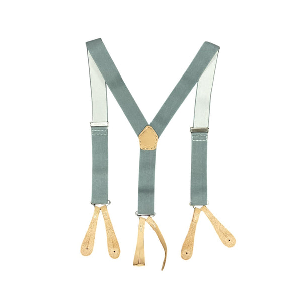 British Army Issue Grey Elasticated Braces RAF Parade Dress Uniform Suspenders0